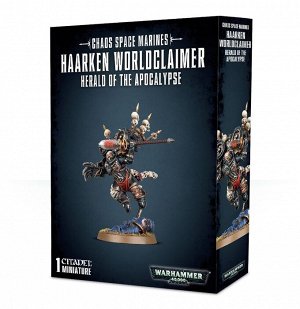 Миниатюры Warhammer 40000: Haarken Worldclaimer, Herald of the Apocalypse