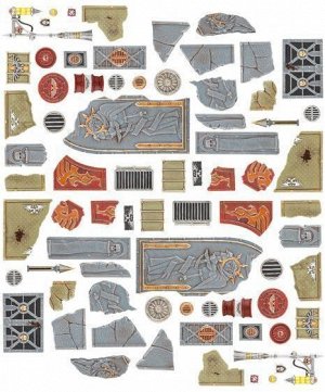 Warhammer 40K: Large Base Detail Kit