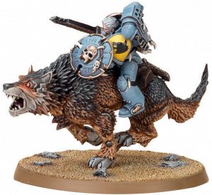 Миниатюры Warhammer 40000: Кавалерия Громовых Волков Космических Волков (Space Wolves Thunderwolf Cavalry)