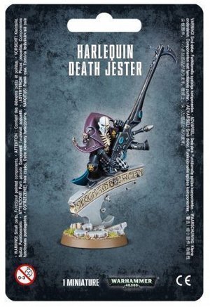 Миниатюры Warhammer 40000: Шут Смерти (Death Jester)