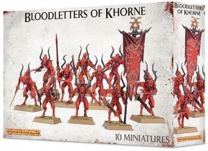 Миниатюры Warhammer 40000: Кровопускатели Кхорна (Bloodletters of Khorne)