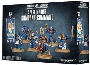 Миниатюры Warhammer 40000: Space Marine Company Command
