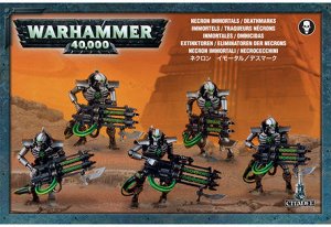 Миниатюры Warhammer 40000: Necron Immortals / Deathmarks НОВАЯ ВЕРСИЯ
