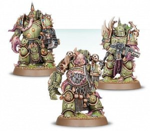 Миниатюры Warhammer 40000: Easy To Build: Death Guard Plague Marines