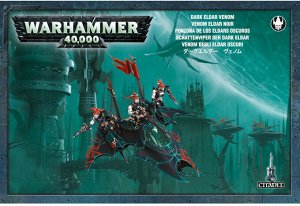 Миниатюры Warhammer 40000: Веном Тёмных Эльдар (Dark Eldar Venom)