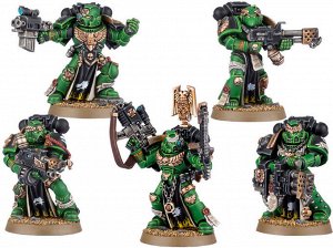 Миниатюры Warhammer 40000: Стойкие Ветераны Космодесанта (Space Marine Sternguard Veteran Squad) НОВАЯ ВЕРСИЯ