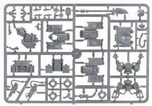 Миниатюры Warhammer 40000: Яростный Дредноут Кровавых Ангелов (Blood Angels Furioso Dreadnought)