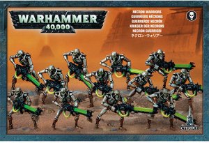 Миниатюры Warhammer 40000: Воины Некронов (Necron Warriors, новая версия)