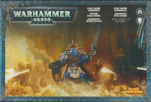 Миниатюры Warhammer 40000: Командир Космодесанта (Капитан или Магистр Ордена) (Space Marine Commander)