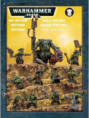 Миниатюры Warhammer 40000: Гретчины Орков (Ork Gretchin)