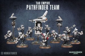 Миниатюры Warhammer 40000: Tau Empire Pathfinder Team