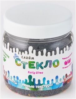 Лепа Слайм "СТЕКЛО" Party Slime Металлик, 400 гр 00-00001278