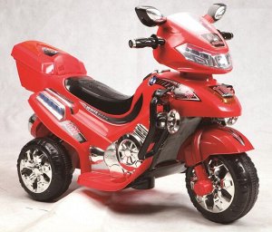 Мотоцикл на аккумуляторе для катания детей С031 (красный)