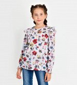 Кофта для девочки, кулирка
