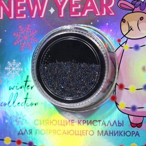 Волшебные кристаллы для декора ногтей Unicorn New Year