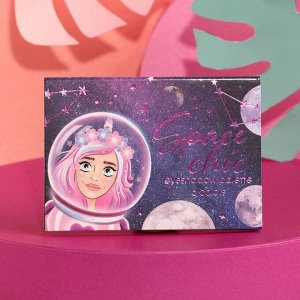 Палетка теней для век  Space chic, 6 невероятных оттенков