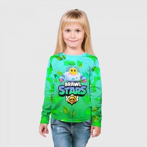 Детский лонгслив 3D «Sprout Brawl Stars»