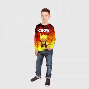 Детский лонгслив 3D «BRAWL STARS CROW PHOENIX»