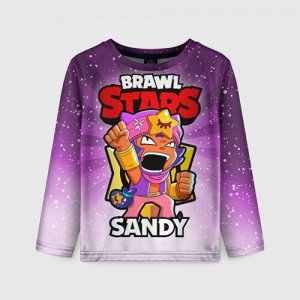 Детский лонгслив 3D «BRAWL STARS SANDY»
