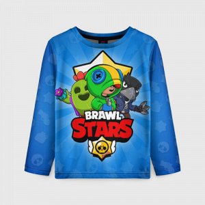 Детский лонгслив 3D «BRAWL STARS»