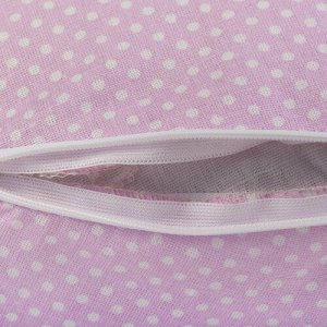 Подушка для беременных "Горошек розовый" 23х170