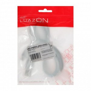 Кабель LuazON, micro USB - USB, 1 А, 1 м, черный
