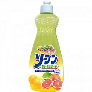 Жидкость для мытья посуды «Kaneyo - грейпфрут» дозатор 600 мл / 20