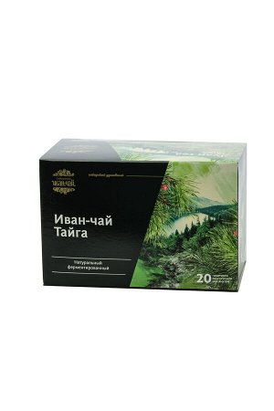Фильтр-пакет Иван-Чай Тайга, 34гр., 20 пакетиков по 1,7гр.