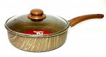 Сотейник 24 см со стеклянной крышкой