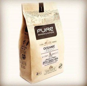 Pure Oceanic adult 2кг (Сухой полнорационный корм для собак средних и крупных пород, лосось; картофель)