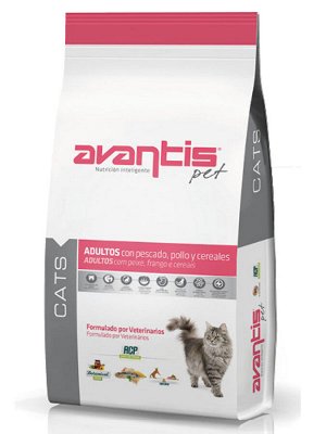Avantis pet Сats 2кг (Сухой полнорационный корм для взрослых кошек всех пород; курица)