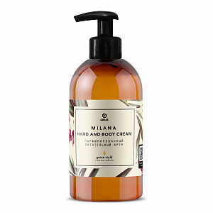 Парфюмированный питательный крем Milana Hand and Body Cream Green Stalk (300мл), шт