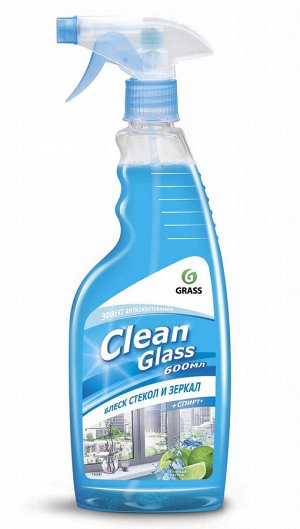 Clean Glass блеск стекол и зеркал (голубая лагуна) 600мл 125247, шт