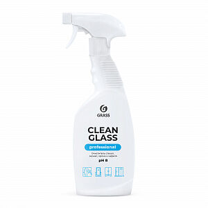 Очиститель стекол и зеркал "Clean Glass" Professional (флакон 600 мл), шт