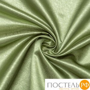 Штора портьерная "Этель" 135х260 см, цвет зелёный, сатен.100% п/э