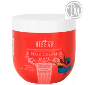Luxor professional крем-маска Apoteker Hissar для волос с перцем (капсаицином) и маслом чиа без дозатора 1000 мл