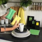 Губка для удаления стойких загрязнений (Жёлтая)
