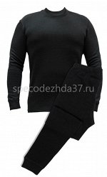 Термобельё мужское &quot;Экстрим&quot; цв.чёрный тк.полиэстер 3 слоя