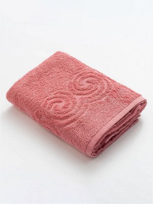 Полотенце махровое LoveLife «Border» 70х130, цвет пыльный розовый