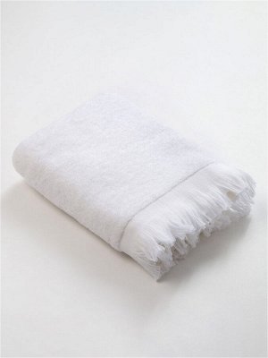 Полотенце махровое LoveLife «Fringer» 70х130, цвет белый