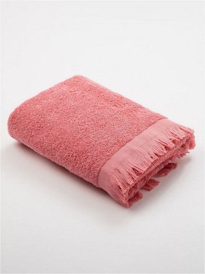 Полотенце махровое LoveLife «Fringer» 70х130, цвет пыльный розовый