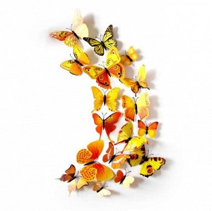 3D бабочки  для декора на булавках