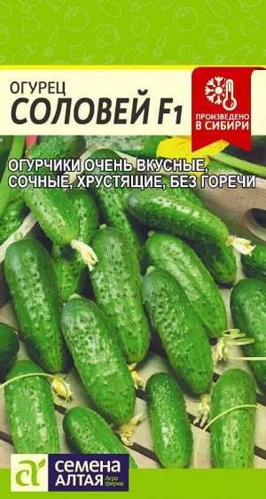 Огурец Соловей F1/Сем Алт/цп 0,3 гр.