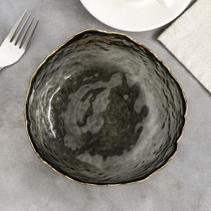 Салатник «Чудеса», чёрный, 16 см