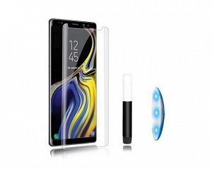 Защитное стекло Honor 30 Pro+ 3D Full прозрачное с клеем и UV лампой