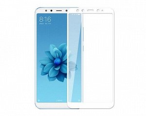 Защитное стекло Xiaomi Mi 6X/Mi A2 Full белое