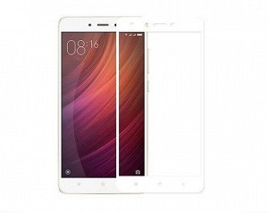 Защитное стекло Xiaomi Redmi Go Full белое