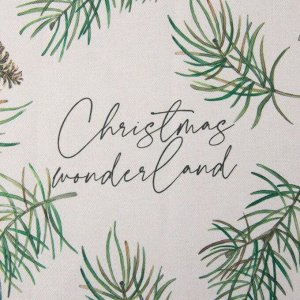 Салфетки на стол "Сhristmas wonderland" 30х30см, 100% п/э, оксфорд 420 г/м2