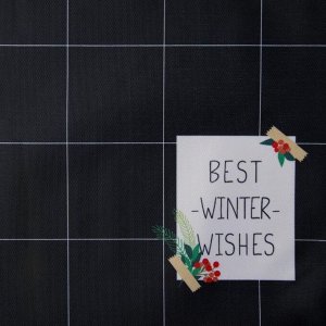 Салфетки на стол "Best winter wishes" 30х40см, 100% п/э, оксфорд 420 г/м2