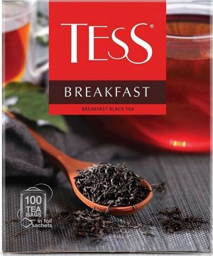 Чай Тесс Breakfast 100 пакетиков